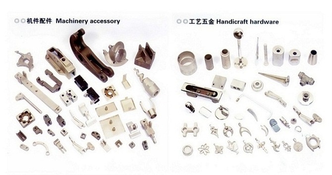 Lost wax casting hardware